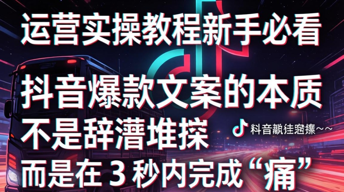 抖音新手作品文案怎么做