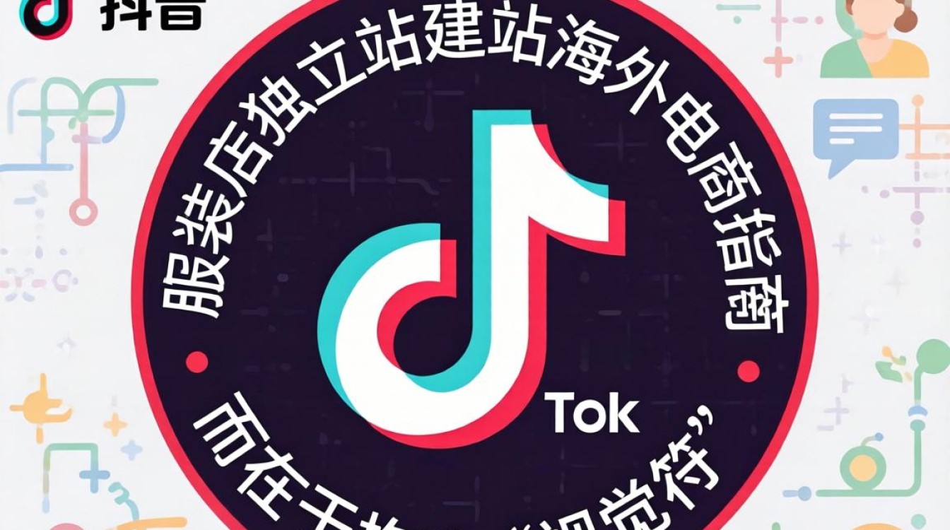 TikTok logo 服装店独立站如何建站