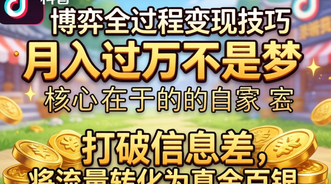 TikTok 变现技巧及月入过万方法