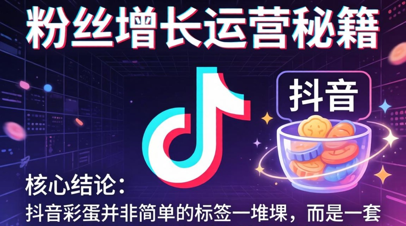 抖音彩蛋关键词怎么写粉丝增长运营秘籍