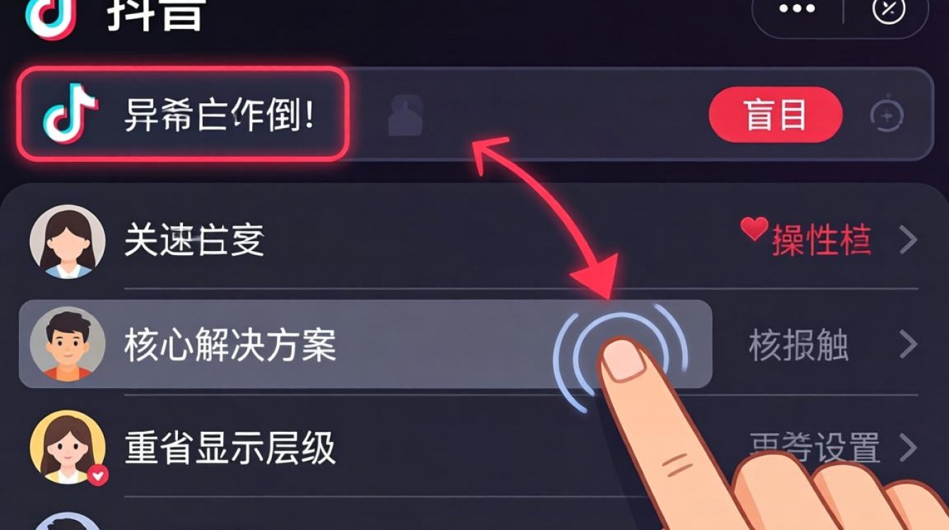 抖音关注栏怎么往下去了