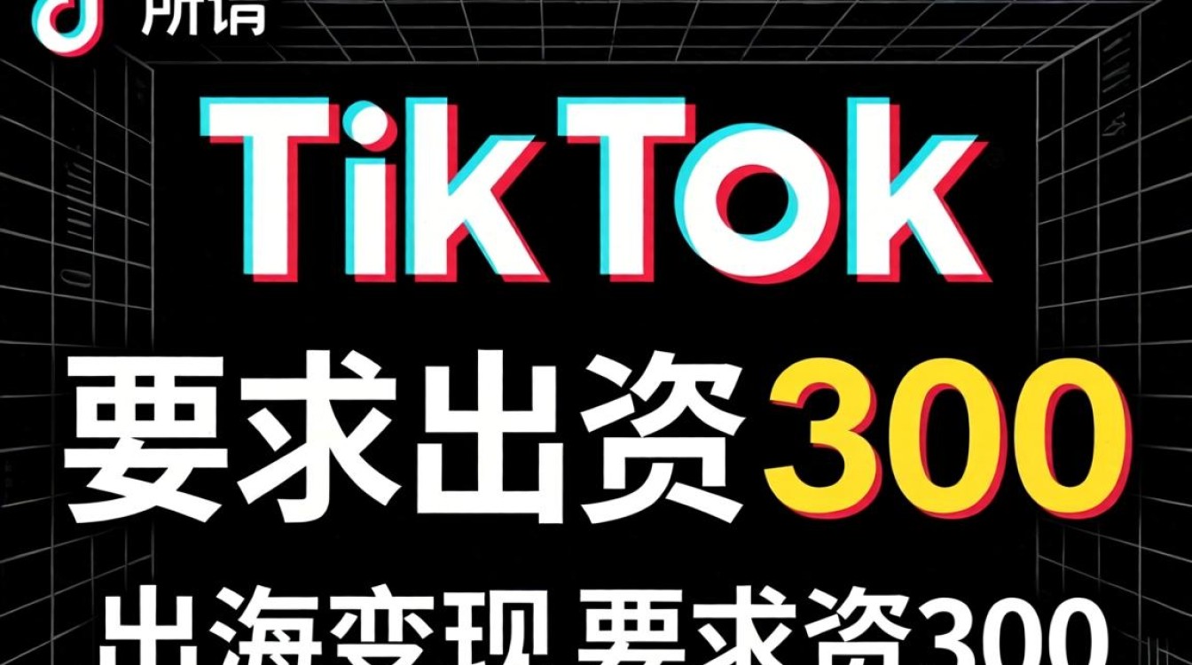 TikTok 要求出资 300 出海变现完整教程