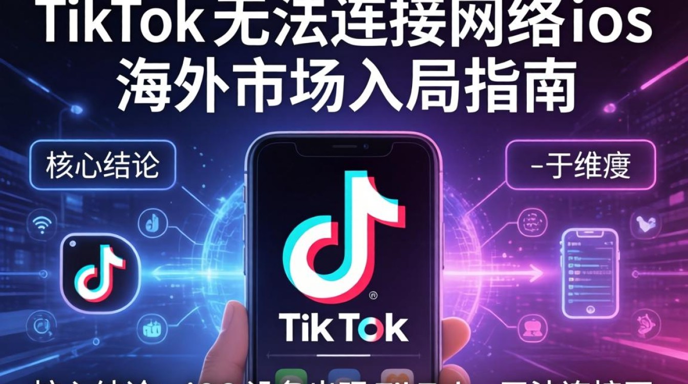 TikTok 无法连接网络 ios 怎么办