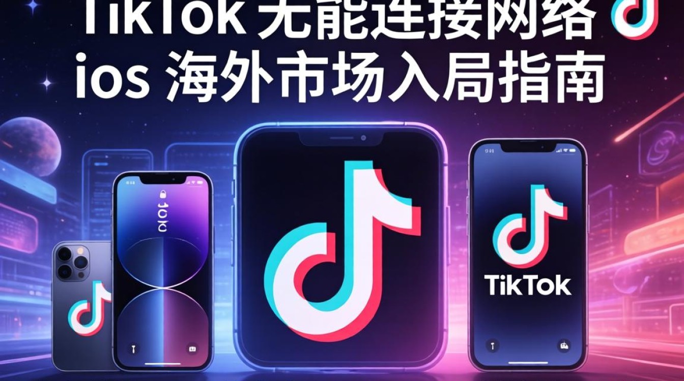 TikTok 无法连接网络 ios 怎么办