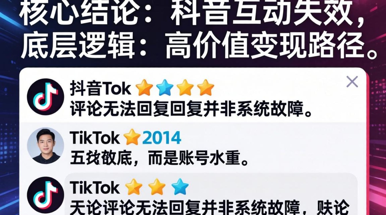 TikTok 评论回复技巧月入过万