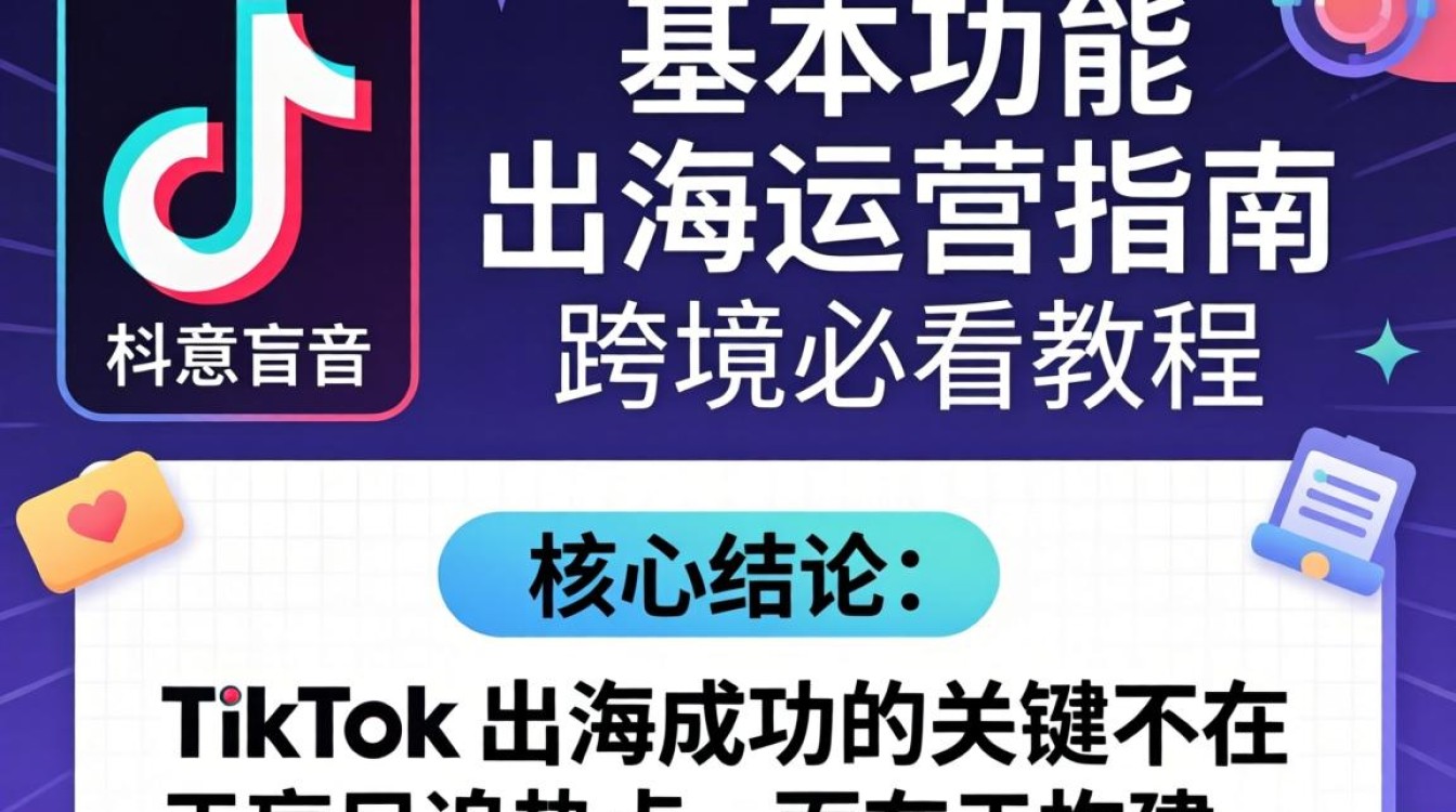 TikTok 基本功能出海运营指南