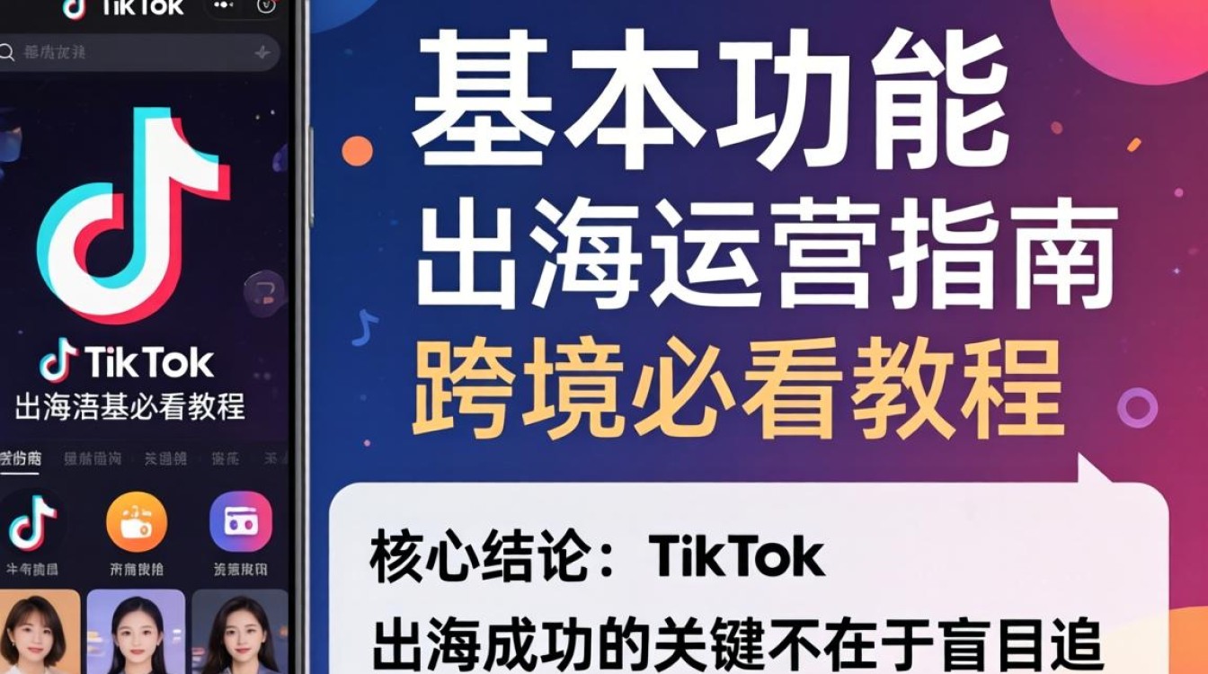 TikTok 基本功能出海运营指南