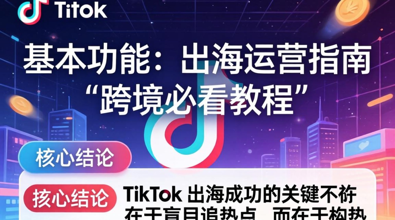 TikTok 基本功能出海运营指南