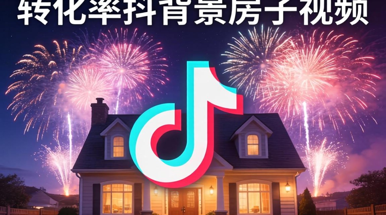 抖音烟花背景房子制作教程