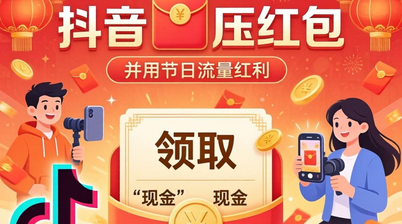 抖音怎么拿到压岁钱呢