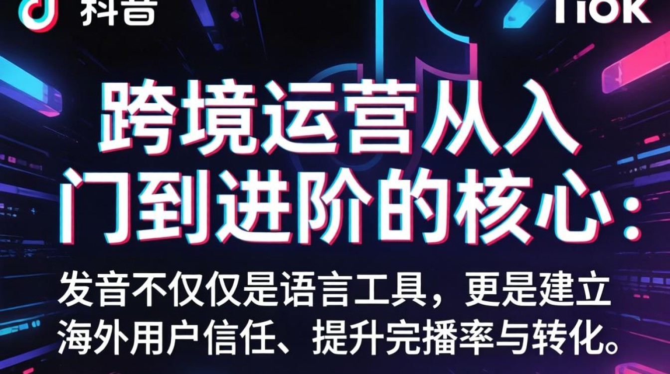 TikTok 发音技巧与跨境运营入门