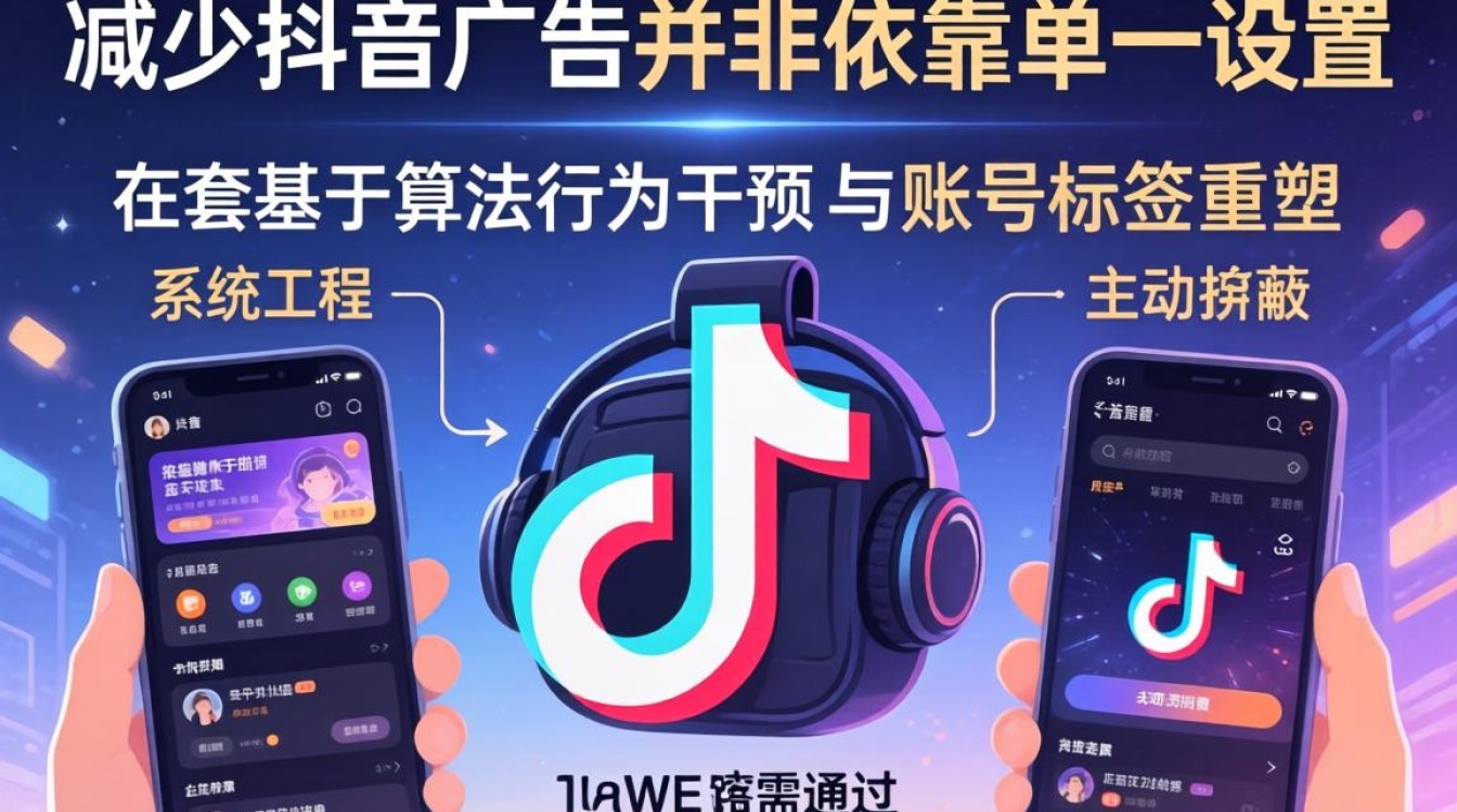 怎么让抖音的广告变少点