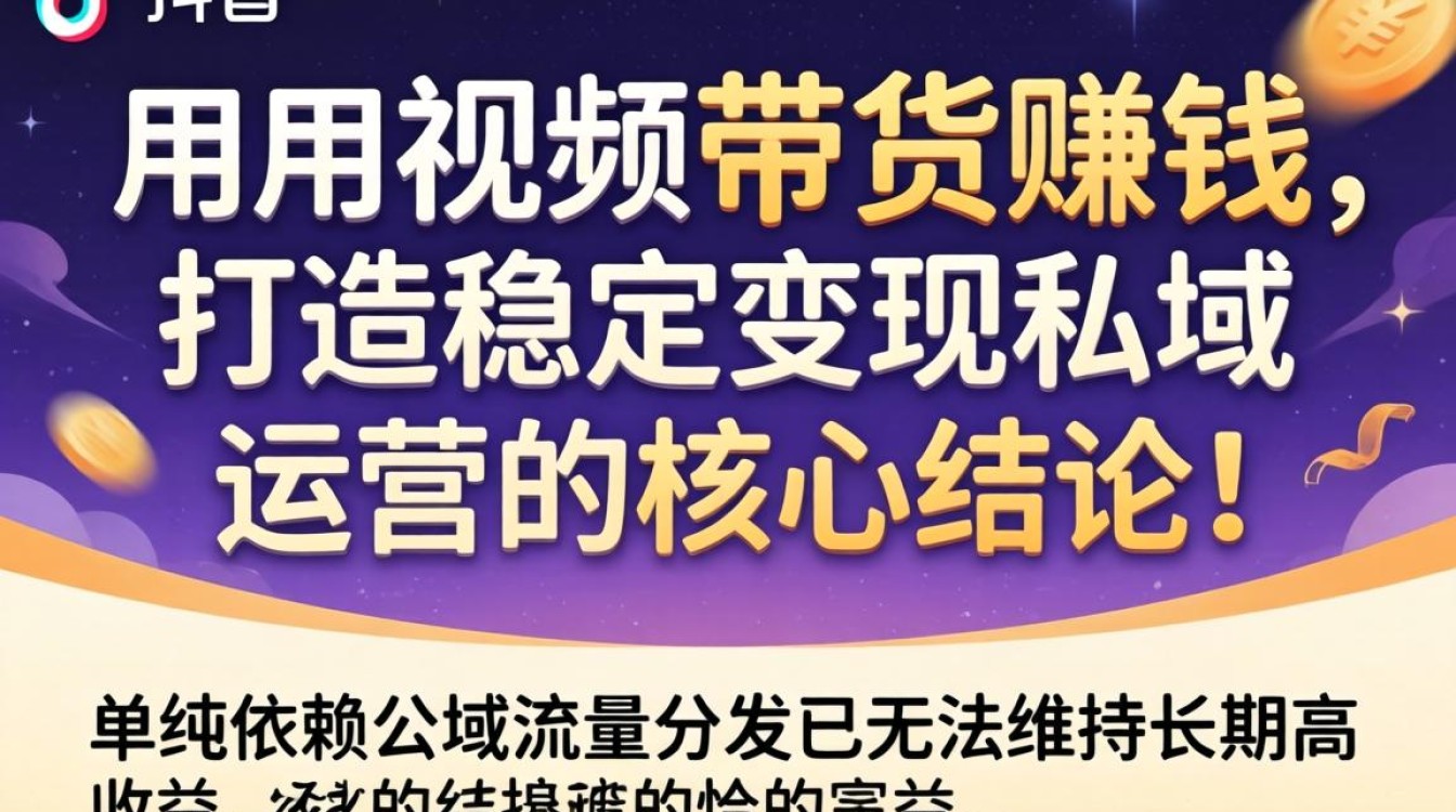 抖音怎么用视频带货赚钱