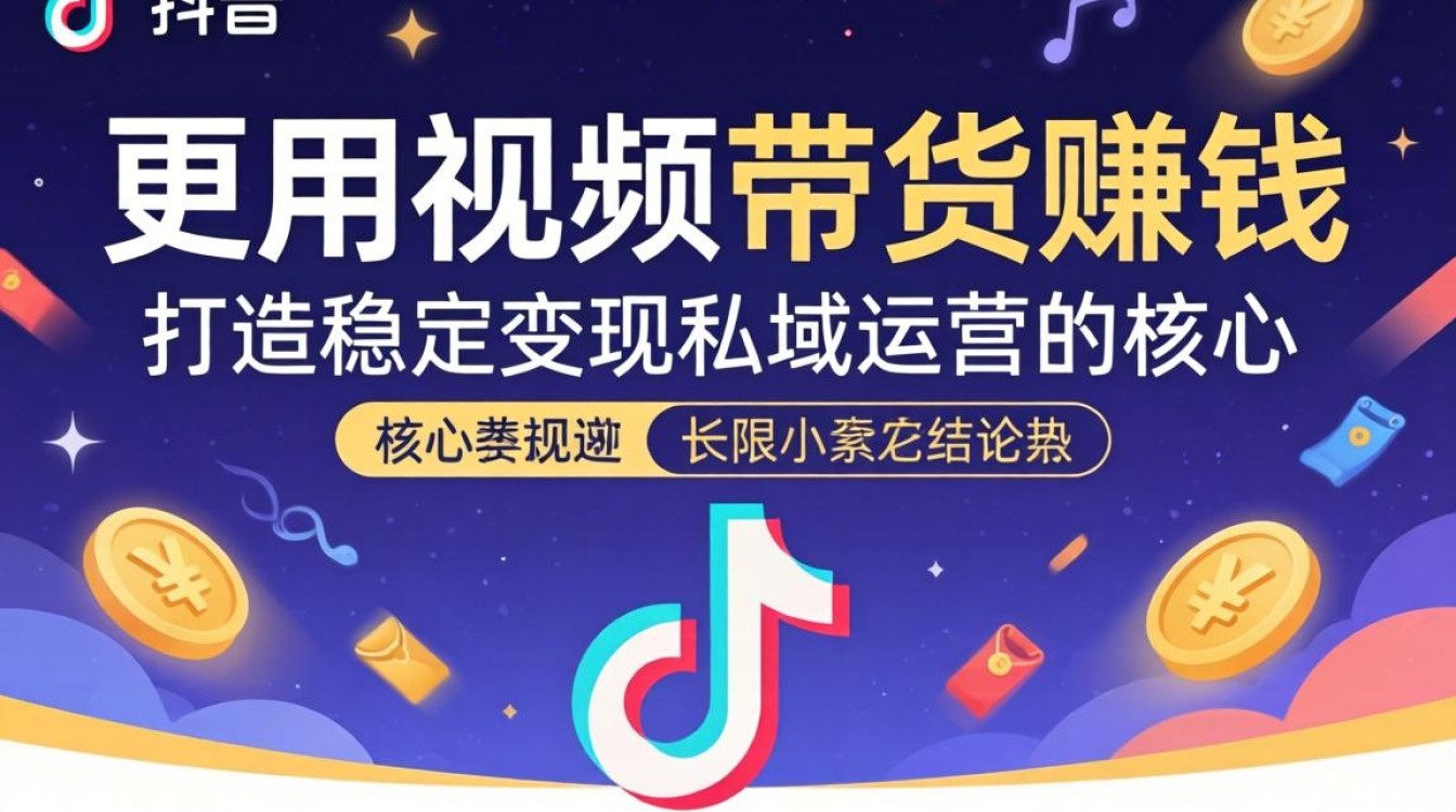 抖音怎么用视频带货赚钱