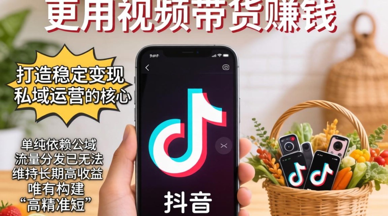 抖音怎么用视频带货赚钱