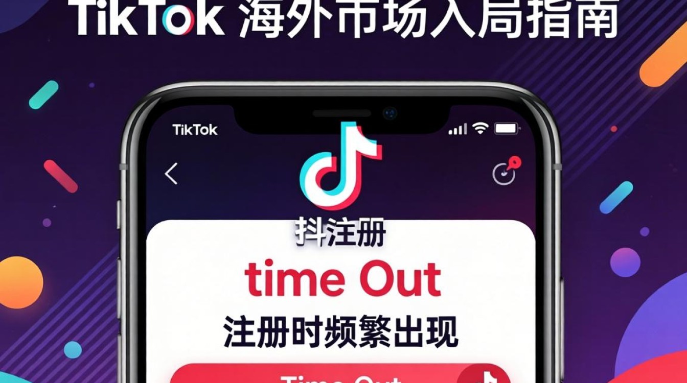 TikTok 注册显示 time out 怎么办