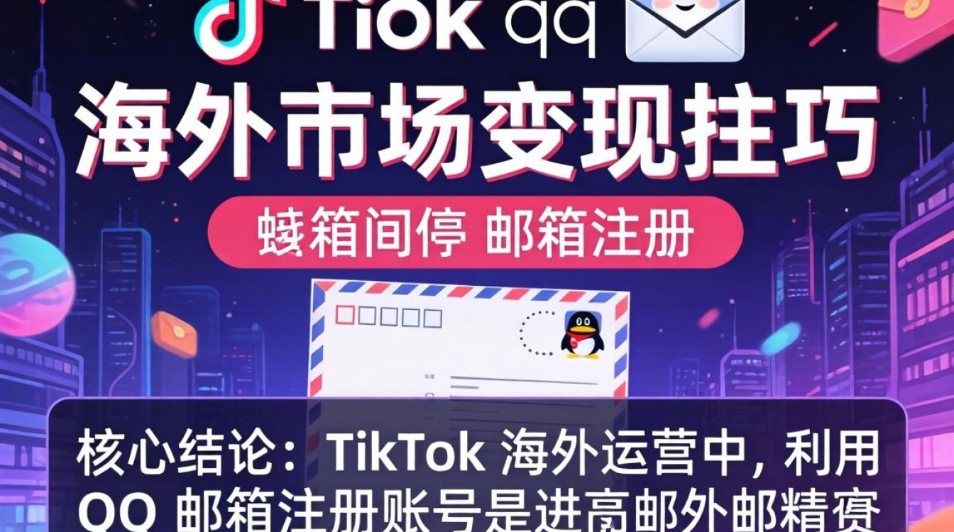 TikTok 用 qq 邮箱注册