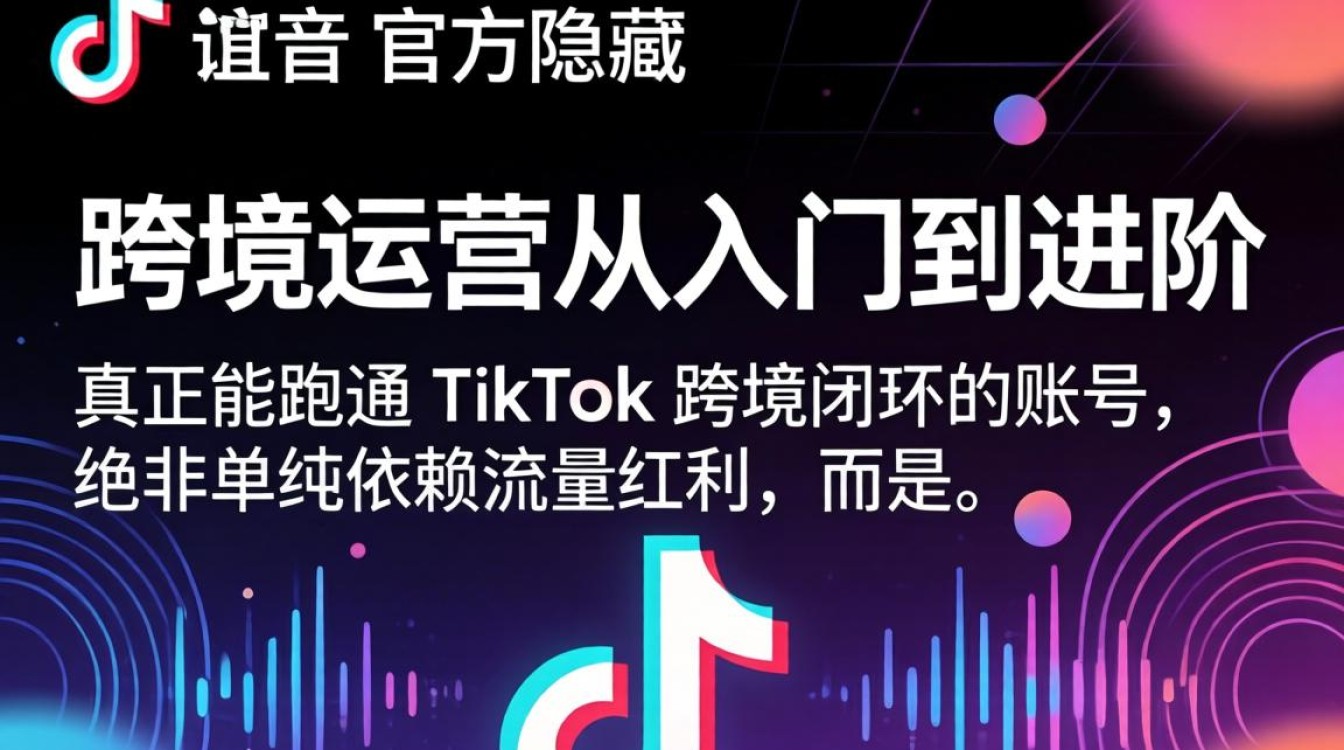 TikTok 官方隐藏的中文跨境运营从入门到进阶
