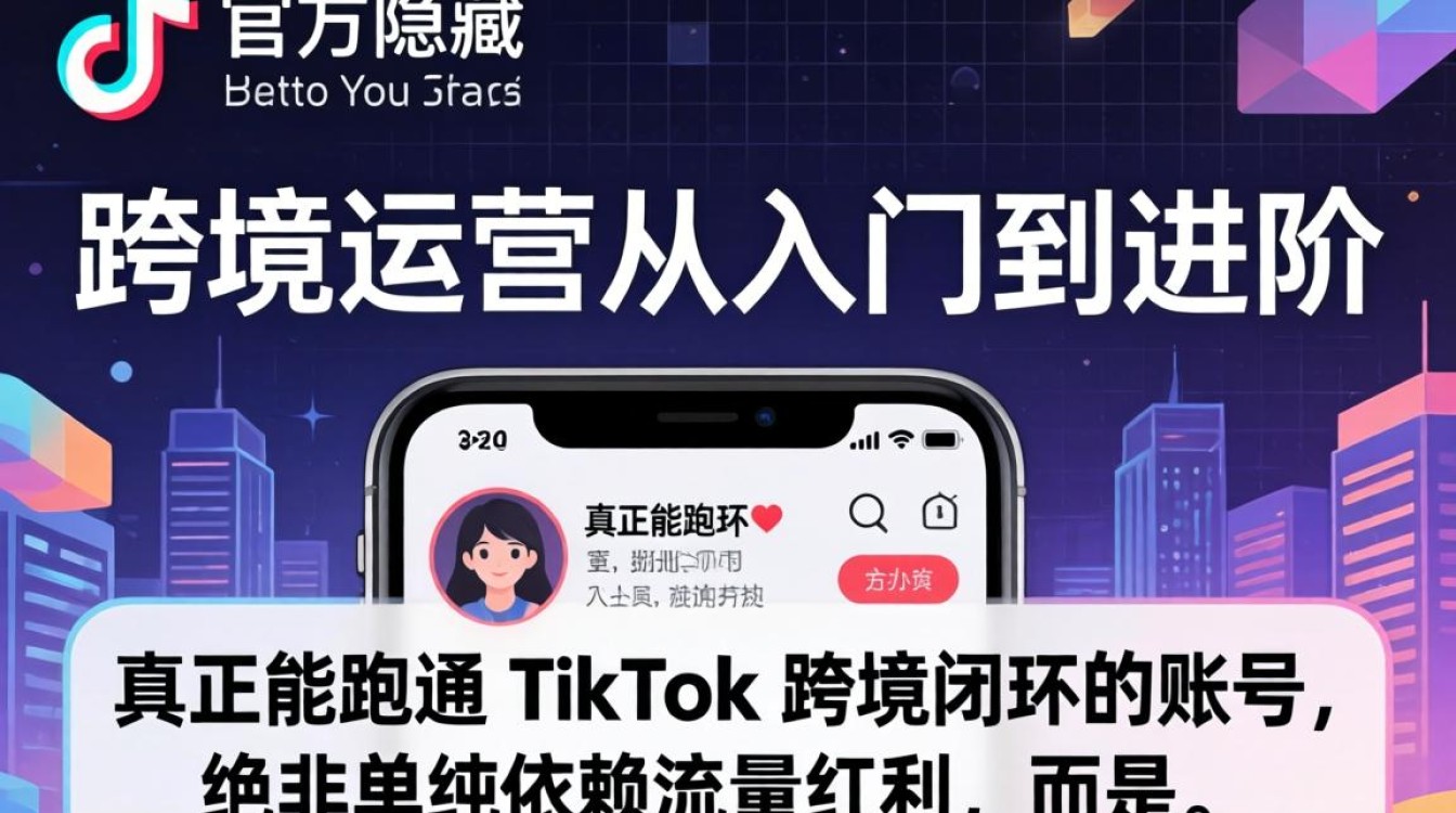 TikTok 官方隐藏的中文跨境运营从入门到进阶