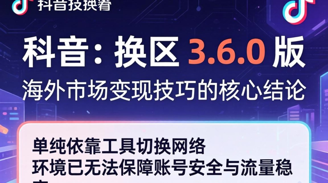 TikTok 换区技巧与海外市场变现