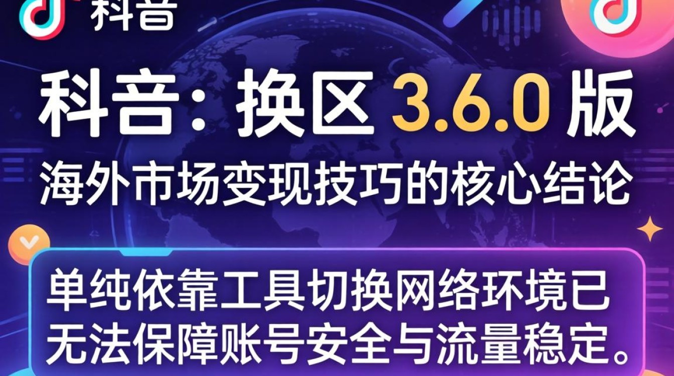 TikTok 换区技巧与海外市场变现