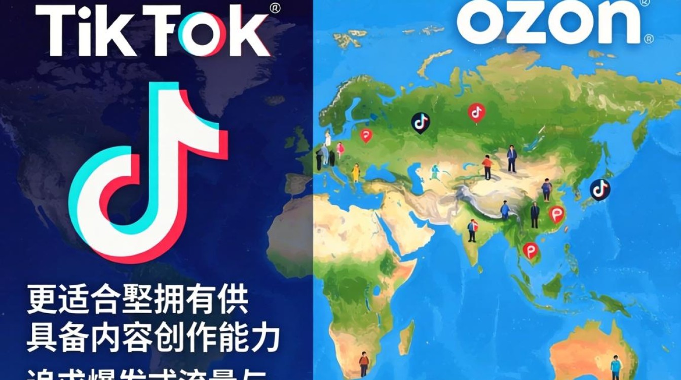 商业模式 ozon 和 tiktok 哪个好做