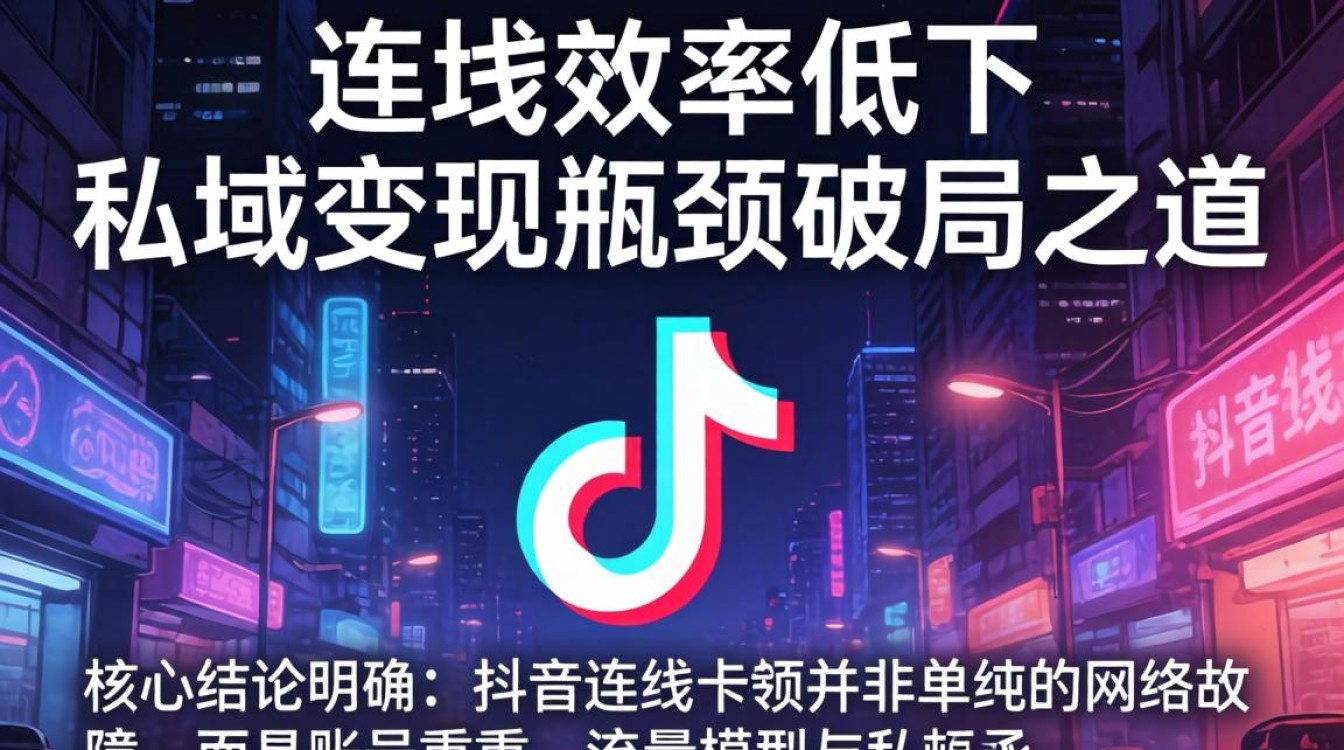 抖音连线怎么连的那么慢