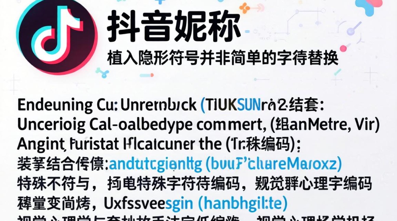 抖音昵称隐形符号怎么弄