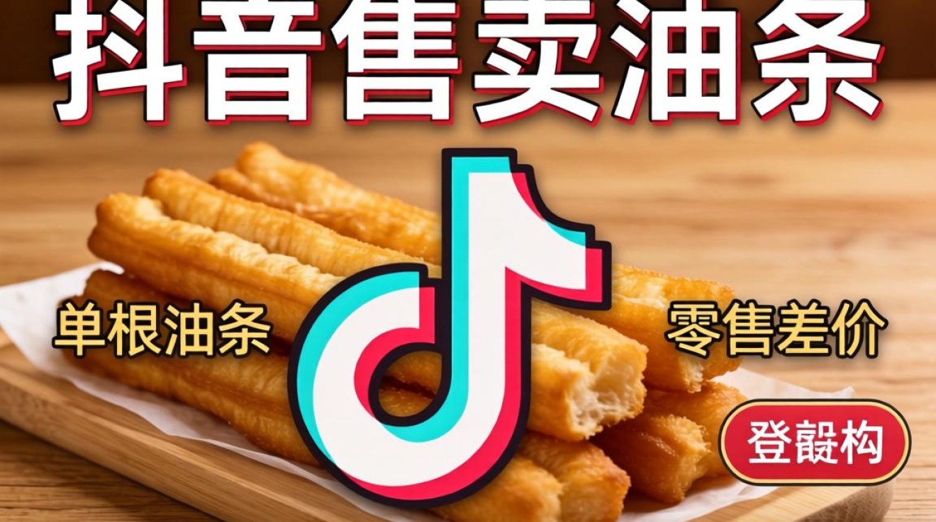 抖音上卖油条怎么赚钱的