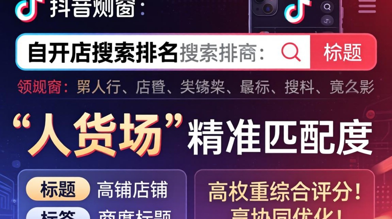 抖音小店SEO优化与搜索排名技巧