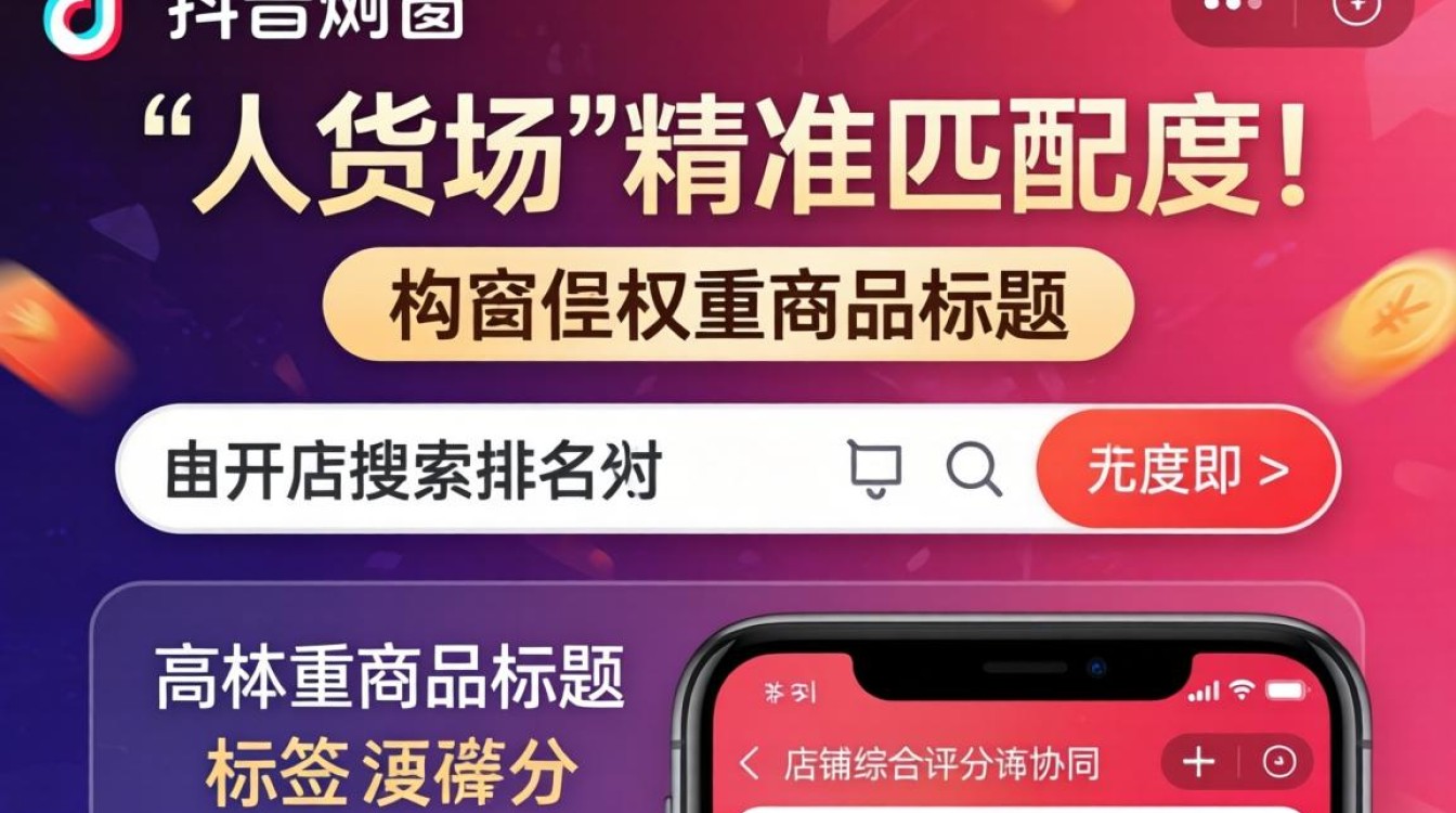 抖音小店SEO优化与搜索排名技巧