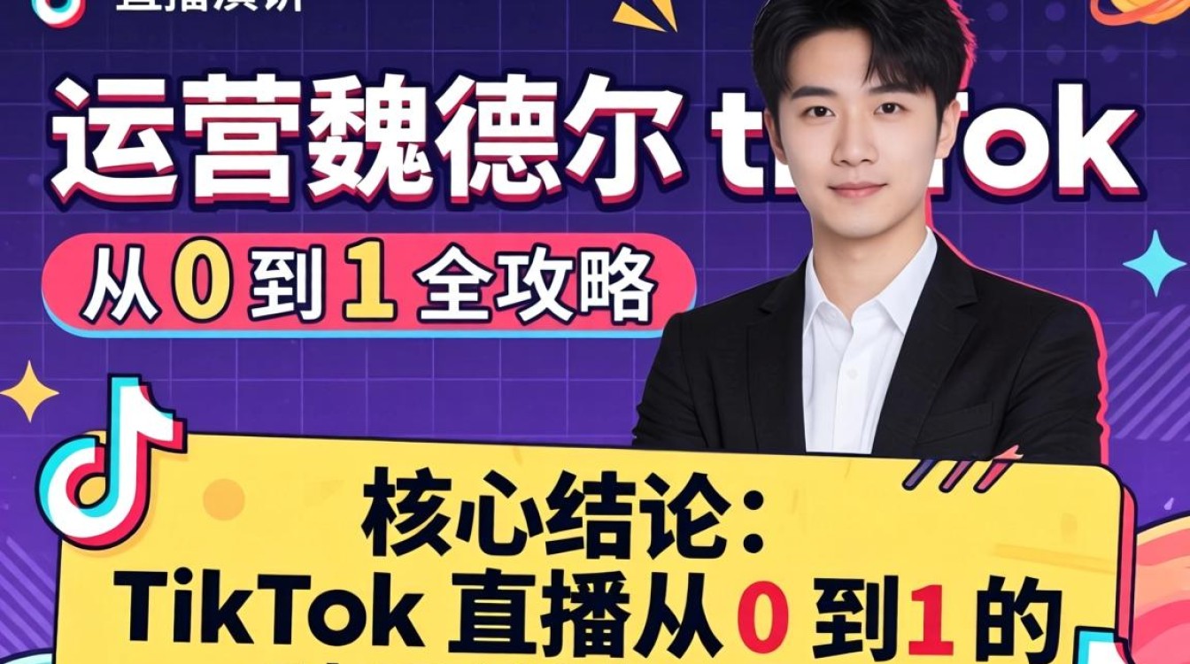 直播运营魏德尔tiktok演讲从0到1全攻略