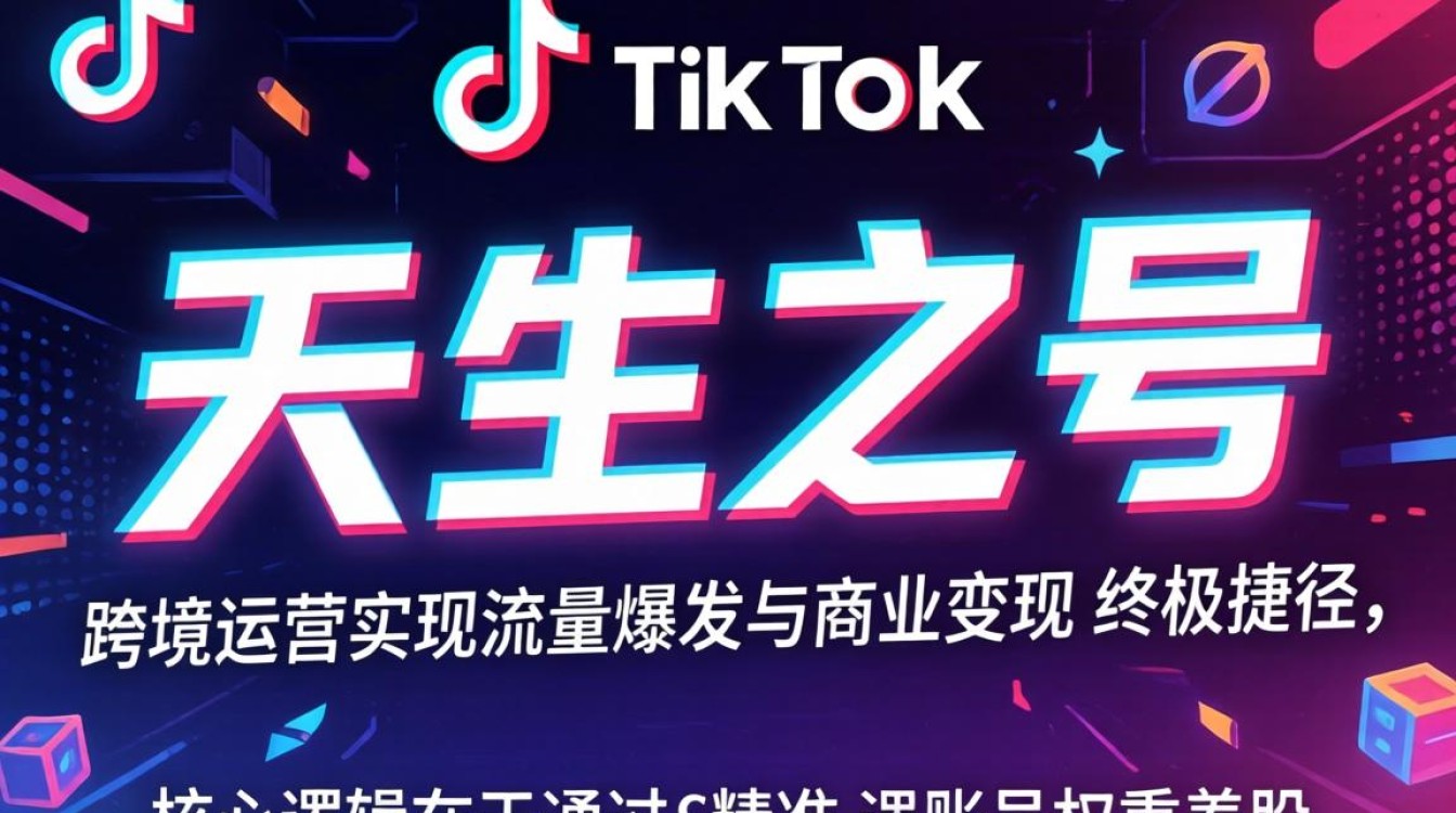 TikTok 天选之号 跨境运营从入门到进阶