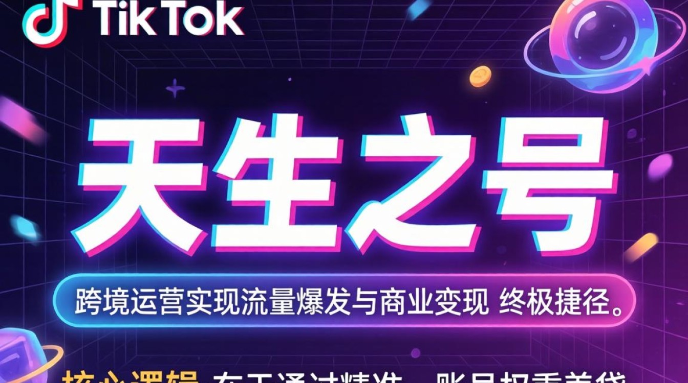 TikTok 天选之号 跨境运营从入门到进阶