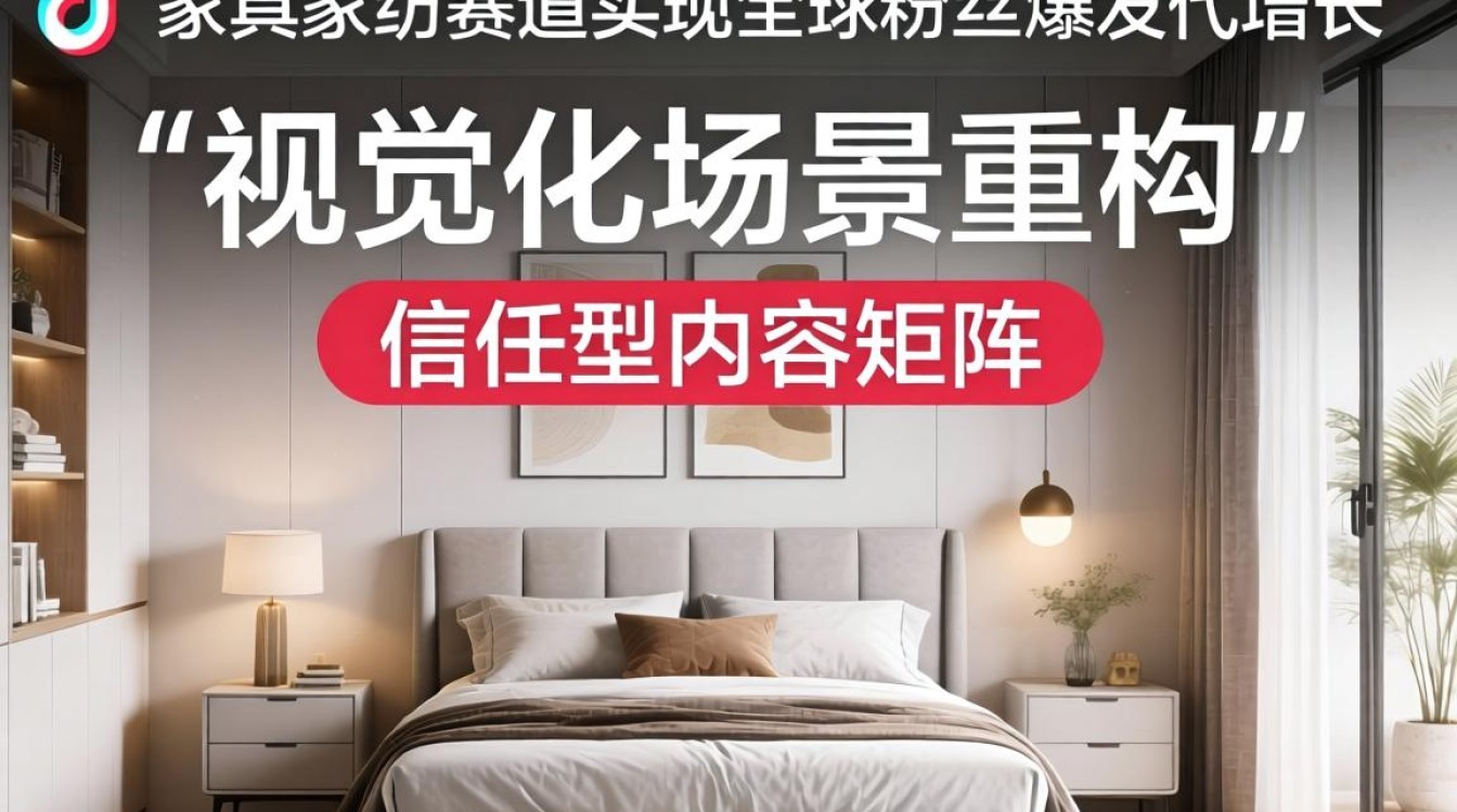 TikTok 家具和家纺 全球账号粉丝增长秘籍