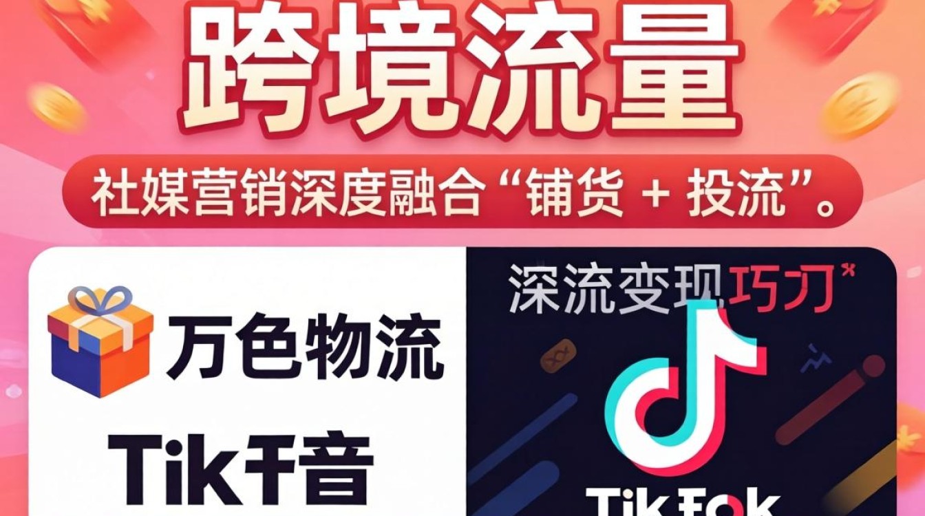 社媒营销万色物流和Tiktok引流变现技巧