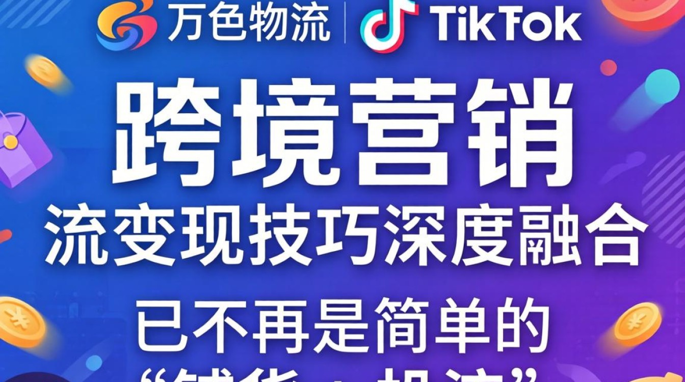 社媒营销万色物流和Tiktok引流变现技巧