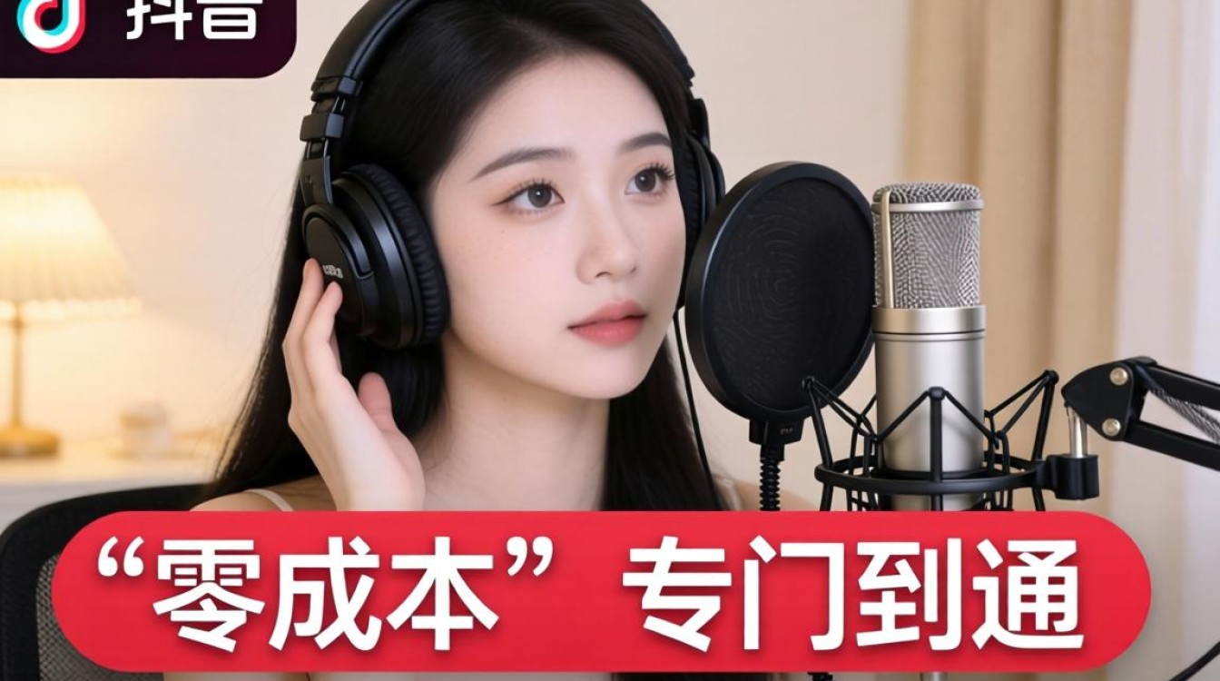 抖音热门免费配音怎么弄