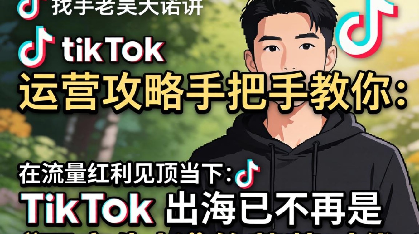 快手老吴天诺讲tiktok运营攻略手把手教你