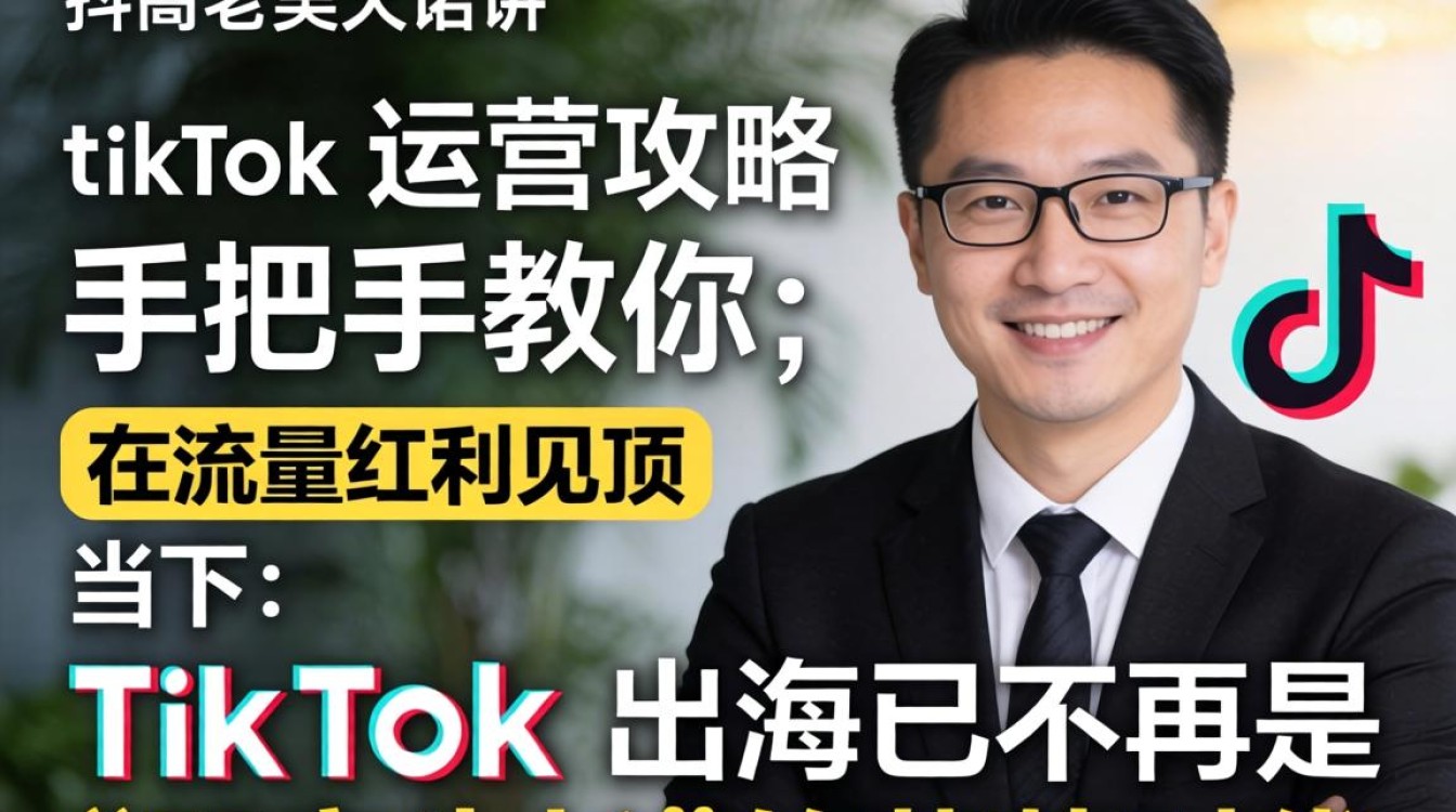 快手老吴天诺讲tiktok运营攻略手把手教你