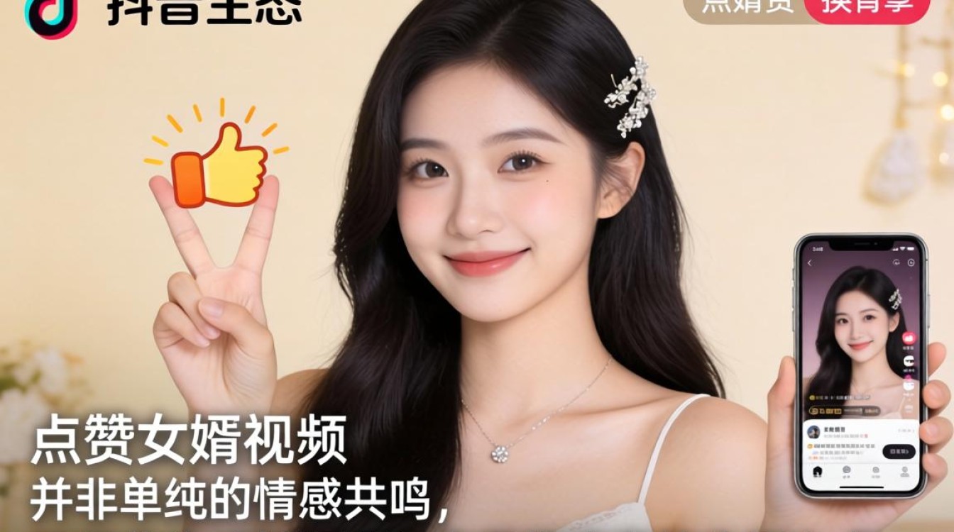 抖音点赞女婿视频怎么拍