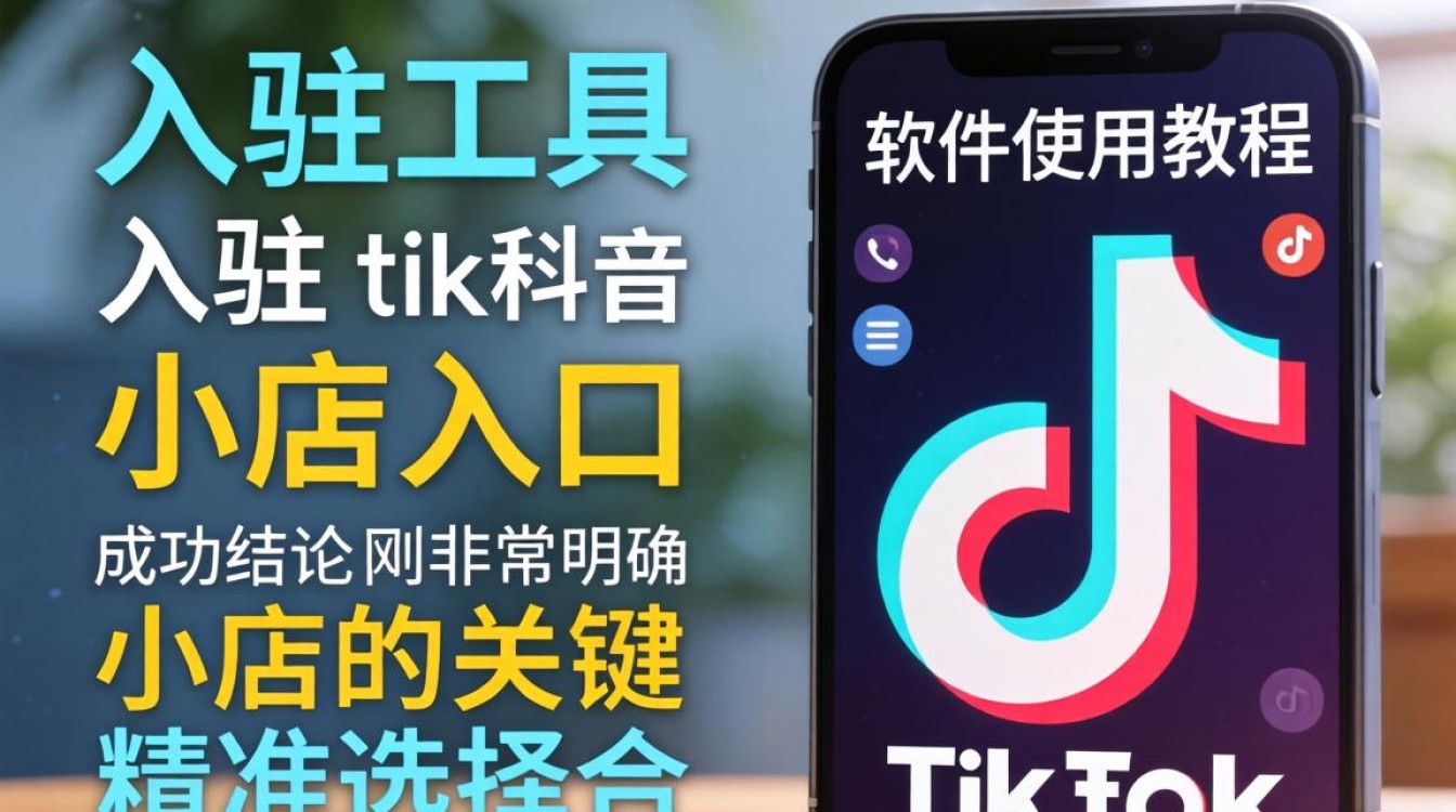 TikTok小店入驻入口及软件使用教程
