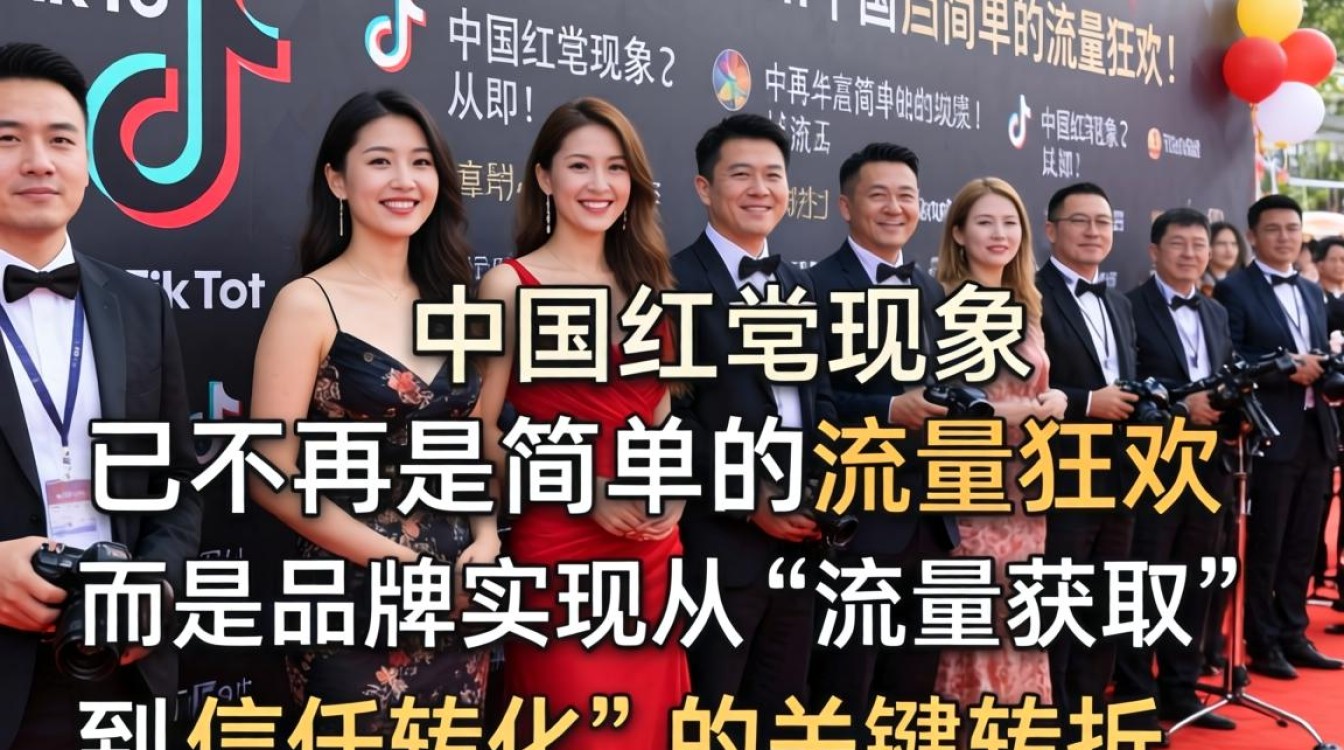 TikTok 评论中国红毯