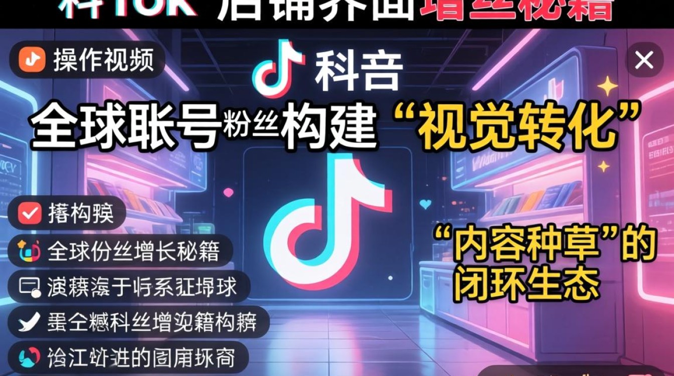 TikTok 店铺界面操作视频怎么做