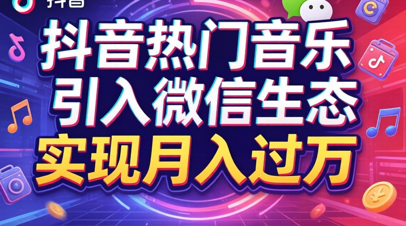 抖音音乐变现技巧与月入过万方法