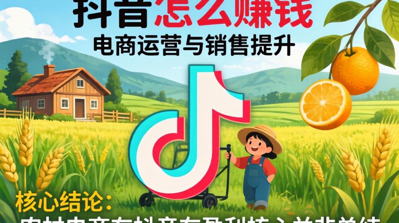 农村人在抖音怎么赚钱的