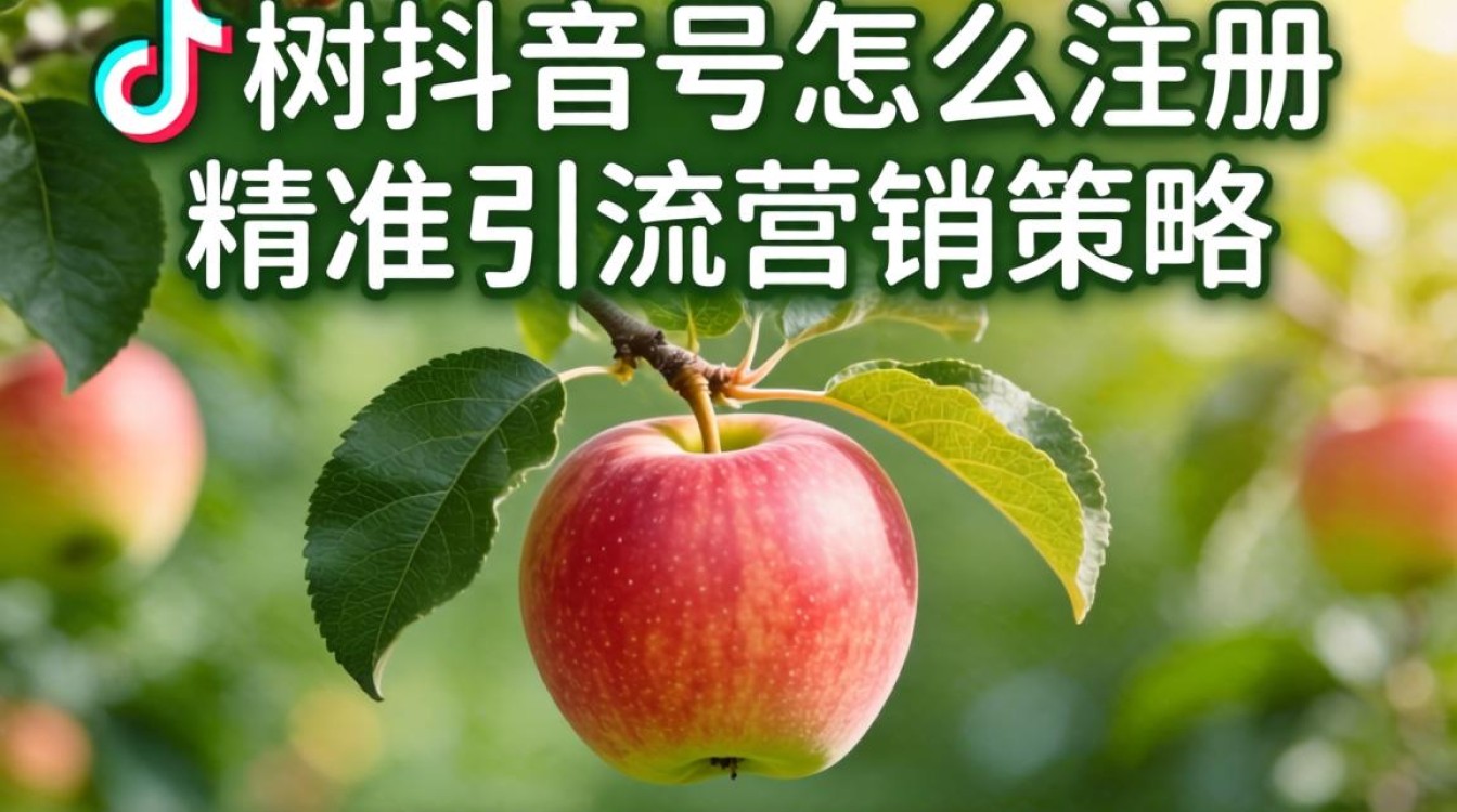 苹果树抖音号怎么注册