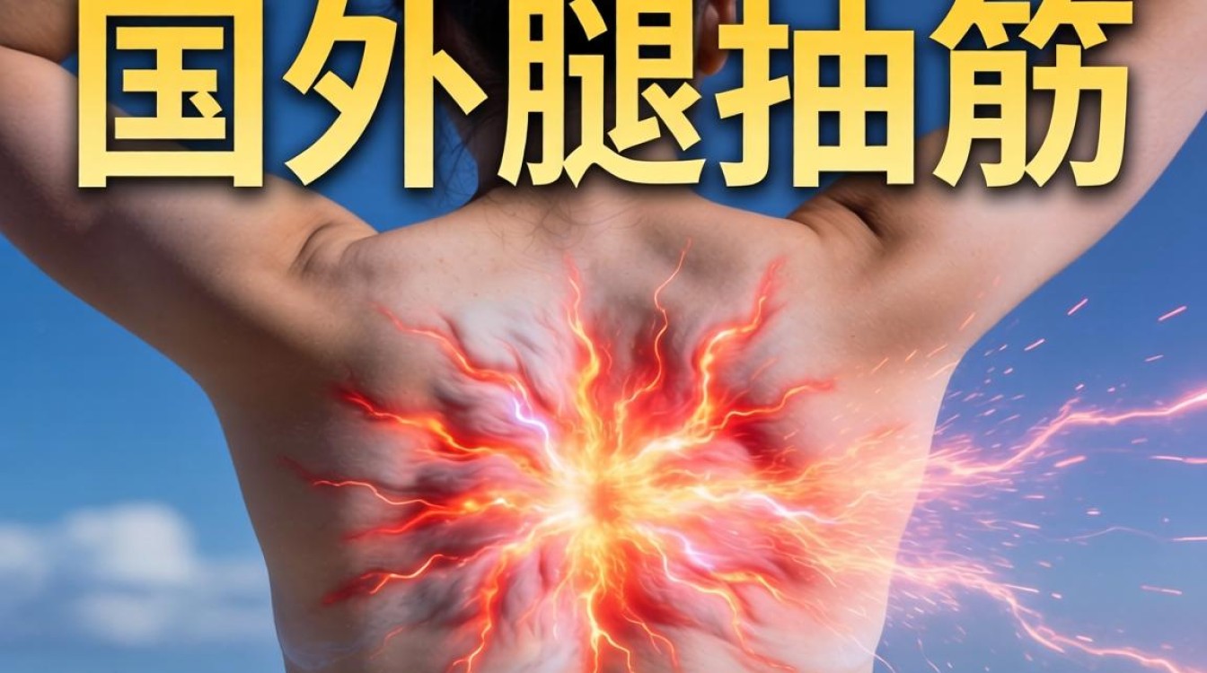 抖音国外腿抽筋视频怎么火