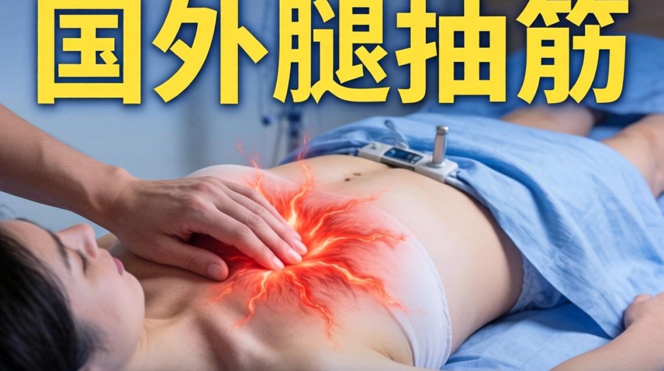 抖音国外腿抽筋视频怎么火