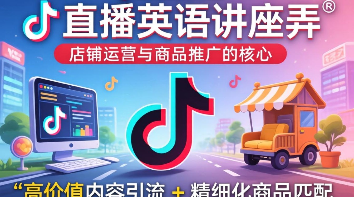 抖音直播英语讲座怎么弄